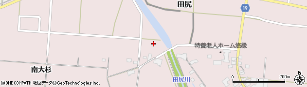 宮城県大崎市田尻（上辻坊）周辺の地図