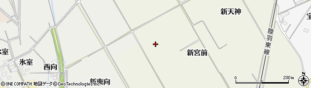 宮城県大崎市古川斎下入生田周辺の地図