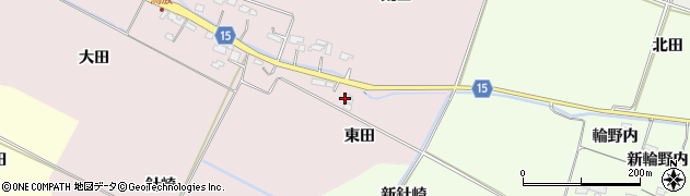 宮城県大崎市古川馬放（東田）周辺の地図