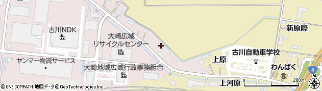 古川三本木クリーンセンター（一般財団法人）周辺の地図
