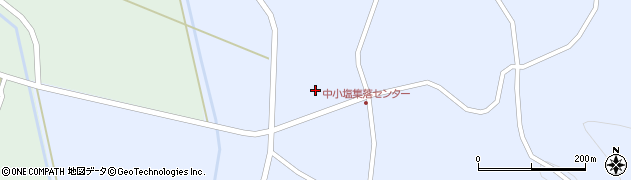 宮城県大崎市田尻小塩（新小塩）周辺の地図