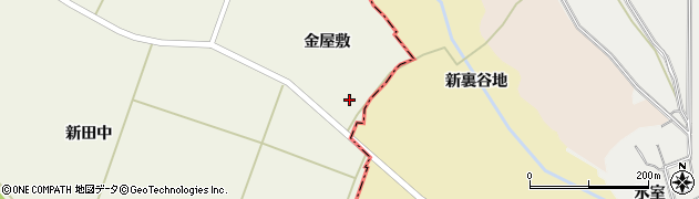 宮城県加美郡加美町下多田川金屋敷2周辺の地図