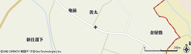 宮城県加美郡加美町下多田川田中二番周辺の地図