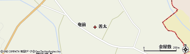 宮城県加美郡加美町下多田川善太42周辺の地図