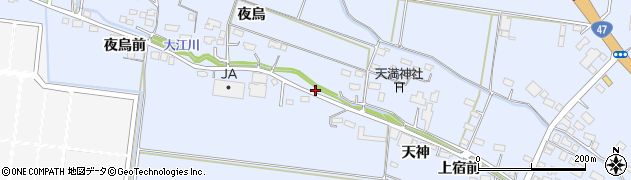 宮城県大崎市古川新田（上宿前）周辺の地図