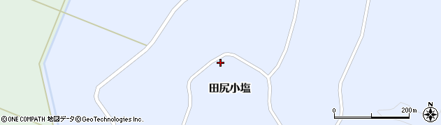 宮城県大崎市田尻小塩中北一43周辺の地図