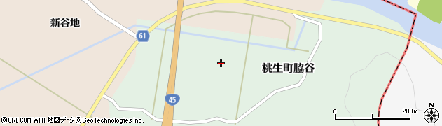 宮城県石巻市桃生町脇谷（脇谷）周辺の地図