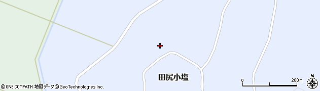宮城県大崎市田尻小塩（小平治）周辺の地図