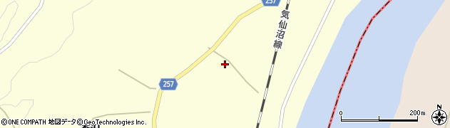 宮城県登米市豊里町芝下72周辺の地図