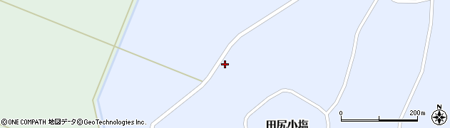 宮城県大崎市田尻小塩（立江）周辺の地図