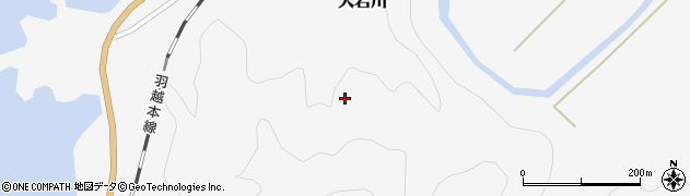 山形県鶴岡市大岩川沢山周辺の地図