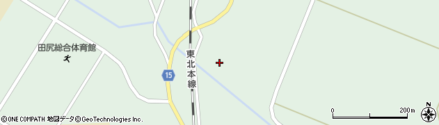 宮城県大崎市田尻沼部熊の堂下110周辺の地図