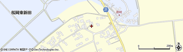 宮城県登米市豊里町（大曲）周辺の地図