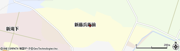 宮城県加美町（加美郡）新藤兵衛前周辺の地図