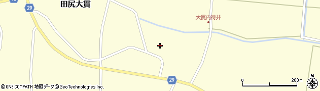 宮城県大崎市田尻大貫内待井2周辺の地図