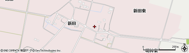 宮城県大崎市古川馬放新田周辺の地図
