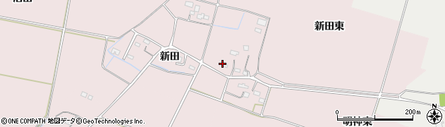 宮城県大崎市古川馬放（新田）周辺の地図