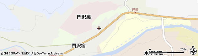 宮城県加美町（加美郡）門沢宿（一番）周辺の地図