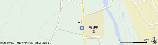 山形県鶴岡市本郷（中田）周辺の地図