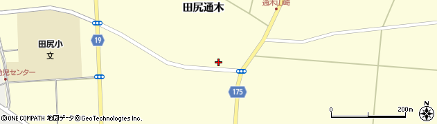 宮城県大崎市田尻通木周辺の地図