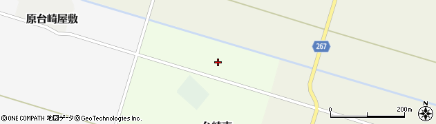 宮城県加美町（加美郡）原台崎浦周辺の地図