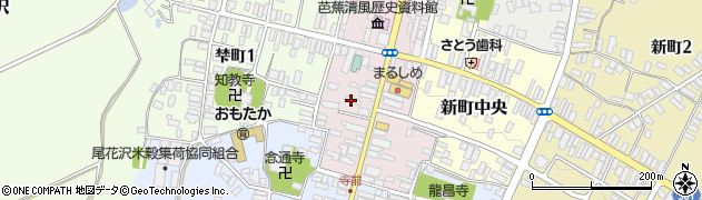 きらやか銀行尾花沢支店 ＡＴＭ周辺の地図