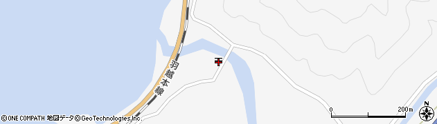 大岩川郵便局周辺の地図