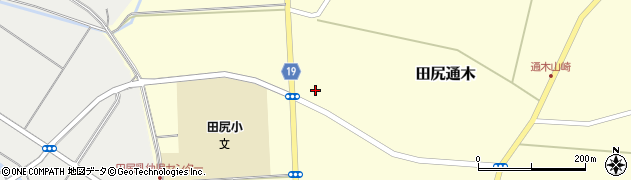 宮城県大崎市田尻通木新山崎周辺の地図