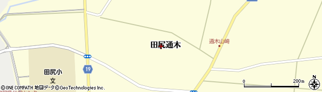 宮城県大崎市田尻通木（寺下）周辺の地図