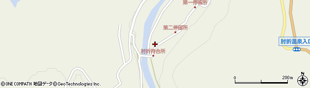 旅館伝蔵周辺の地図