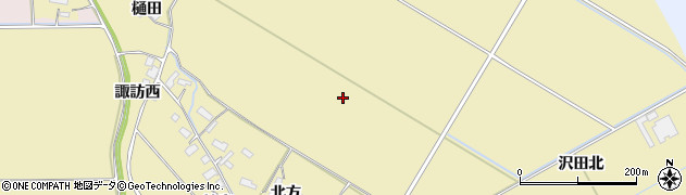 宮城県大崎市古川沢田新平作周辺の地図