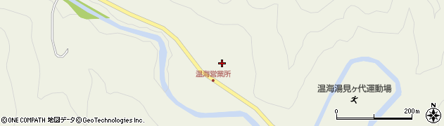 山形県鶴岡市湯温海（嶽之腰）周辺の地図