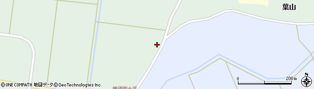 宮城県大崎市田尻沼部横砂周辺の地図
