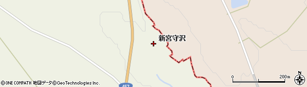 宮城県加美町（加美郡）下多田川（二反田）周辺の地図