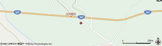 山形県尾花沢市北郷228周辺の地図