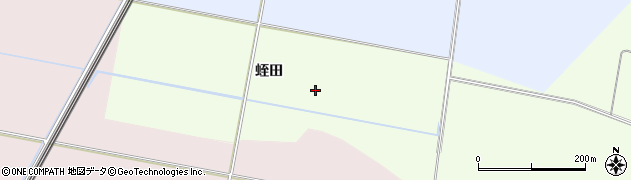 宮城県大崎市田尻小松（蛭田）周辺の地図