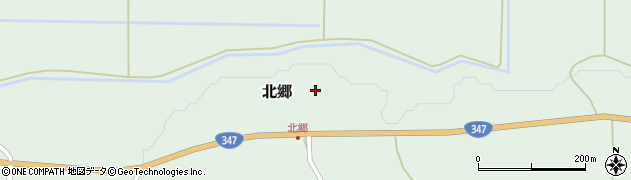 山形県尾花沢市北郷359周辺の地図