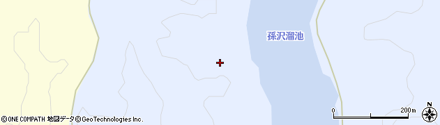 宮城県加美町（加美郡）孫沢（東山一番）周辺の地図