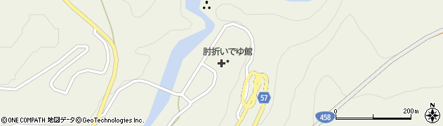 山形県最上郡大蔵村南山451-2周辺の地図