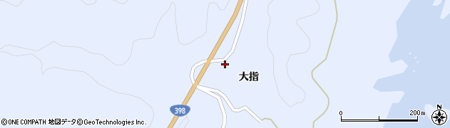 宮城県石巻市北上町十三浜大指28周辺の地図