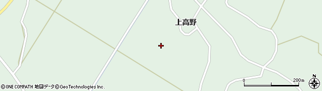 宮城県大崎市田尻沼部上高野前周辺の地図