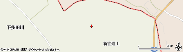 宮城県加美郡加美町下多田川上桂沢周辺の地図