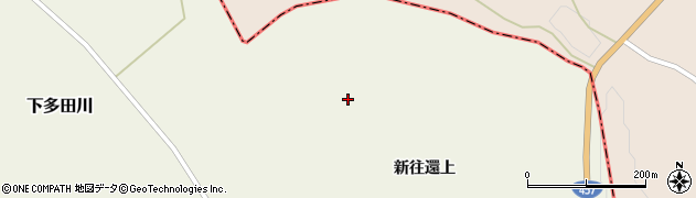 宮城県加美町（加美郡）下多田川（上桂沢）周辺の地図