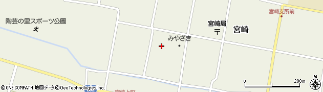 宮城県加美町（加美郡）宮崎（屋敷七番）周辺の地図