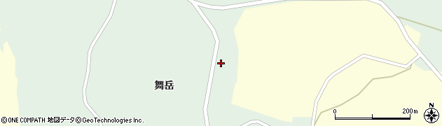 宮城県大崎市田尻蕪栗（舞岳下）周辺の地図