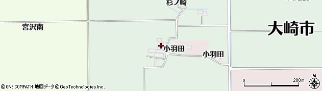 宮城県大崎市古川川熊（槻木）周辺の地図