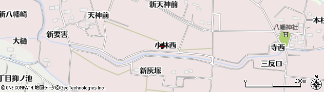 宮城県大崎市古川小林小林西周辺の地図