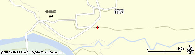 山形県尾花沢市行沢366周辺の地図