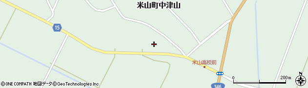 宮城県登米市米山町中津山弥蔵壇10周辺の地図