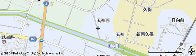 宮城県大崎市田尻沼木（新天神西）周辺の地図